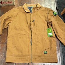 NWT John Deere Youth Brown Tractor Jacket