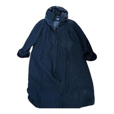 Braefair Button Down Trench Coat Black made in Ukraine