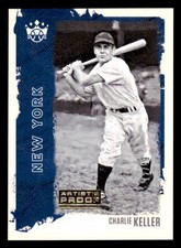 2021 Diamond Kings Artist Proof Gold #1 Charlie Keller /49