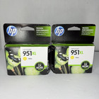 HP 951XL Genuine/Original Yellow Inkjet Cartridge 2-Pack for OfficeJet — photo 1