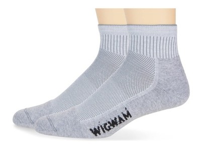 Wigwam's Cool Lite Quarter Socks: Your Feet's Grey, Large, Happy Place!