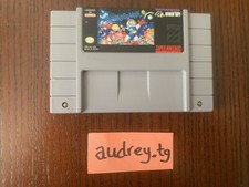 Super Bomberman - Super Nintendo SNES authentic cartridge - tested and working