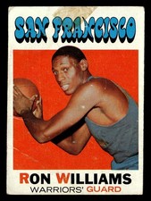 1971-72 Topps Ron Williams #38 GD San Francisco Warriors