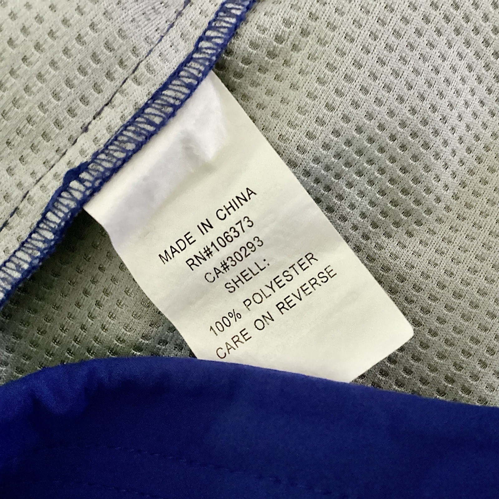 ZERO RESTRICTION Tour Series Thermal Grid Waffle CAMELBACK 1/4 Zip Jacket 3XL