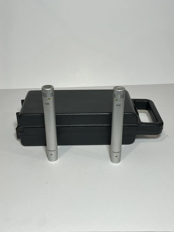 Samson par C02 lápiz micrófono condensador para instrumento/diálogo grabación envío gratuito Foto 2 de 3