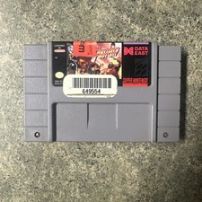 Fighter's History (Super Nintendo entertainment System Snes) Cart Only Tested