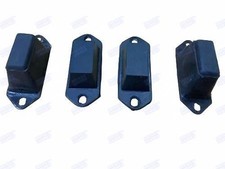 NEW 4 PIECE JEEP WILLYS MB GPW CJ2A CJ3A CJ3B AXLE BUMP STOP RUBBER KIT...