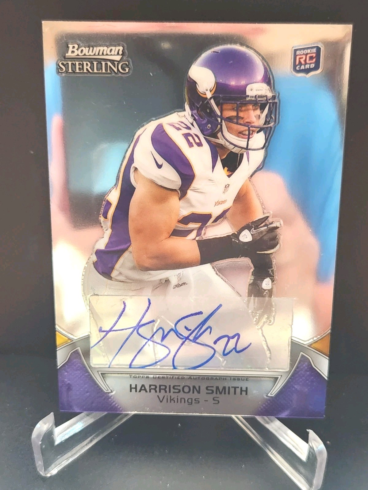 2012 Bowman Sterling - Harrison Smith #104 Autographs (AU, RC)