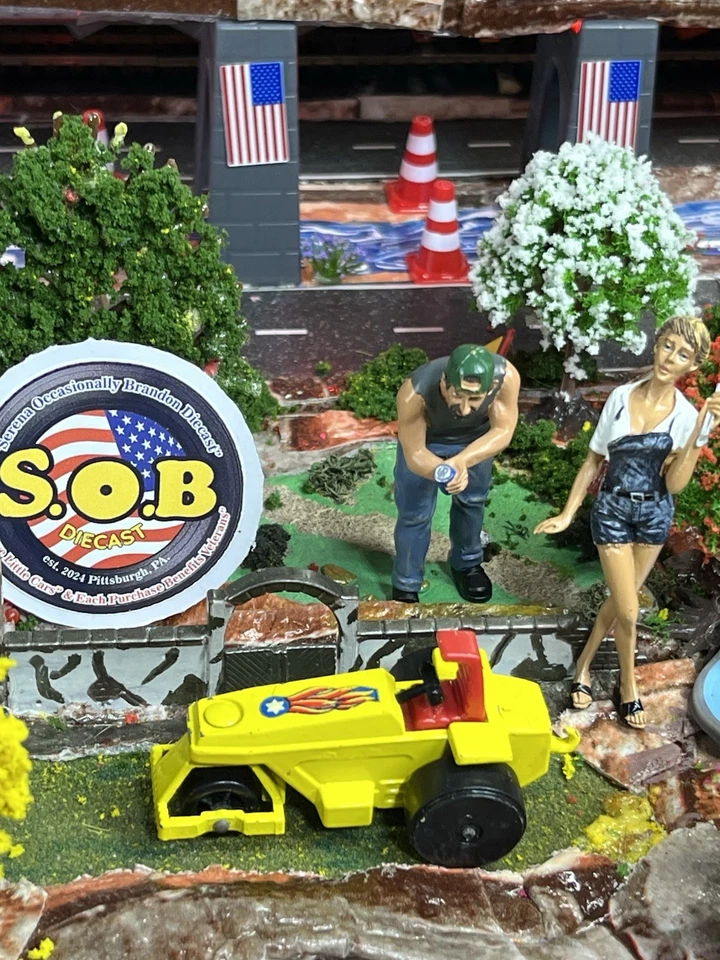 Rodillo de varilla Lesney Matchbox Superfast Nº 21 1:64 casi nuevo estado amarillo fundido a presión Foto 2 de 4