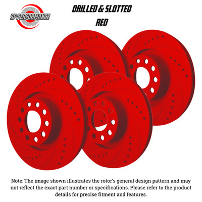 SP Performance Disc Brake Rotor Kit For 1988-1991 BMW M3