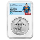 Ms69 Superman Silver Eagle And Ms70 American 1 Ounce Buffalo  Round