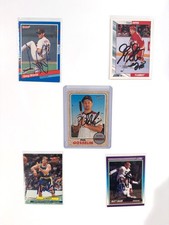 TTM Autographed Sports Card Lot Mixed Phil Gosselin, David Hale + More 046