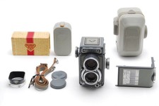 Rolleiflex Gray Baby 127 Film Twin-Lens Reflex Camera - Excellent Condition, Tes