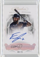 2018 Panini Flawless Flawless Signatures 8/25 Eric Thames #FS-ET Auto 6fs