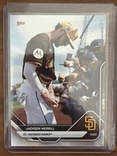 2025 Topps Now Road to Opening Day Jackson Merrill Padres #OD-286