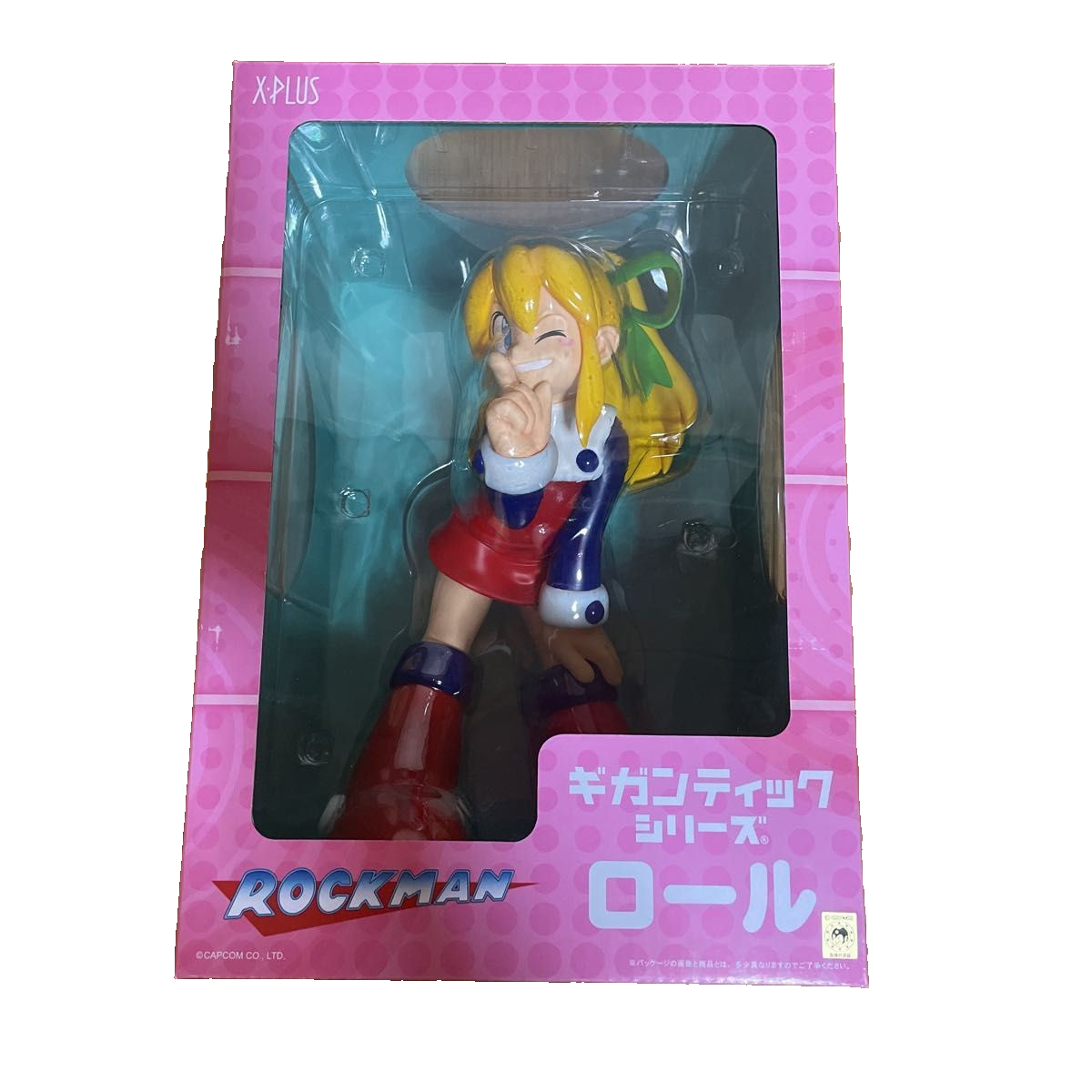 X-PLUS Gigantic Series Roll Figure Mega Man Rockman Rare Japan | eBay