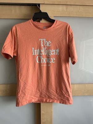 New Balance ''The Intelligent Choice'' Coral T-Shirt Men's Size Small Short Sleeve