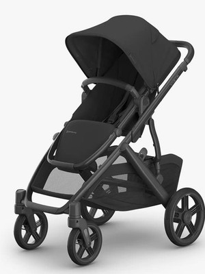 UPPAbaby Vista  V3 Stroller Jake Charcoal | Carbon Frame | Black Leather