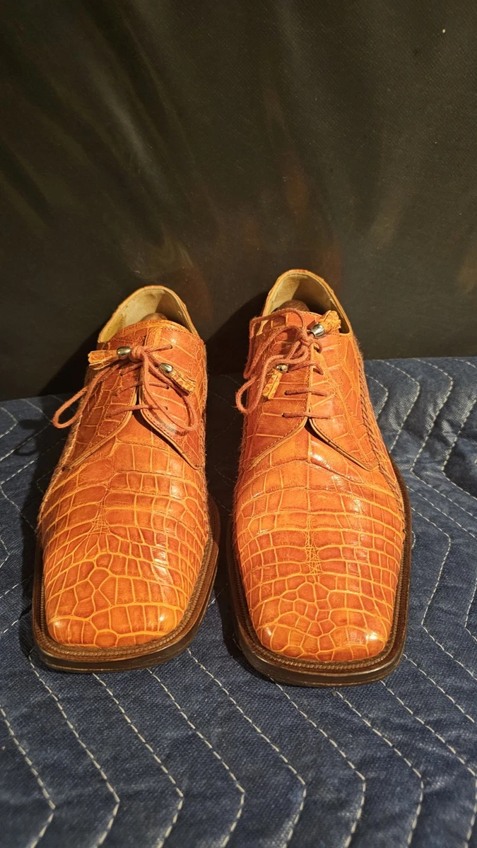 PARRAZO Premium Two Toned Orange Spiked Loafers Men’s Size 13 Mens Suede Driving Shoes | Fast Shipping | Just Men main image 3
