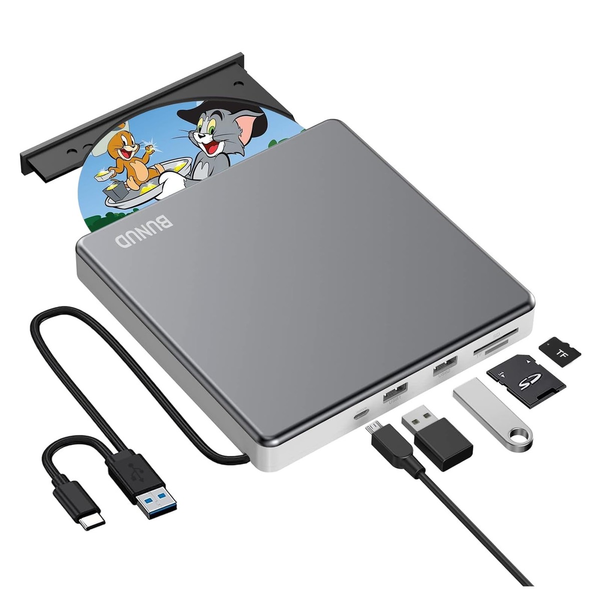USB-C Superdrive External DVD/CD Reader Burner for Apple Macbook