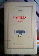 Hefte (1957-1972) Cioran - Gallimard (weiße Sammlung) / 1997