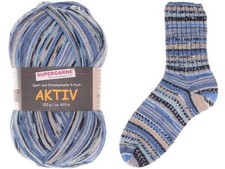 Supergarne Aktiv Sock yarn 4-ply superwash 100g/459yd 4HIM #41135