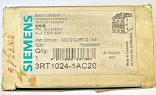 Siemens Contactor 3RT1024-1AC20 - 24V AC - 5.5kW/400V - New & Original Packaging
