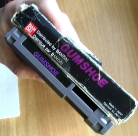 GUMSHOE COMPLET BO&Icirc;TE NOTICE NINTENDO NES PAL B FAH (FR) CIB OVP - &Eacute;tat Moyen