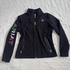 Ariat Classic Team Softshell Mexico Jacket Black water resistant Women  s Large
