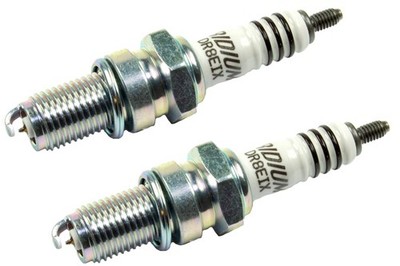 Zündkerze Set 2 Stück NGK Iridium DR8EIX für Motorrad PR3 125 PR4 200 240