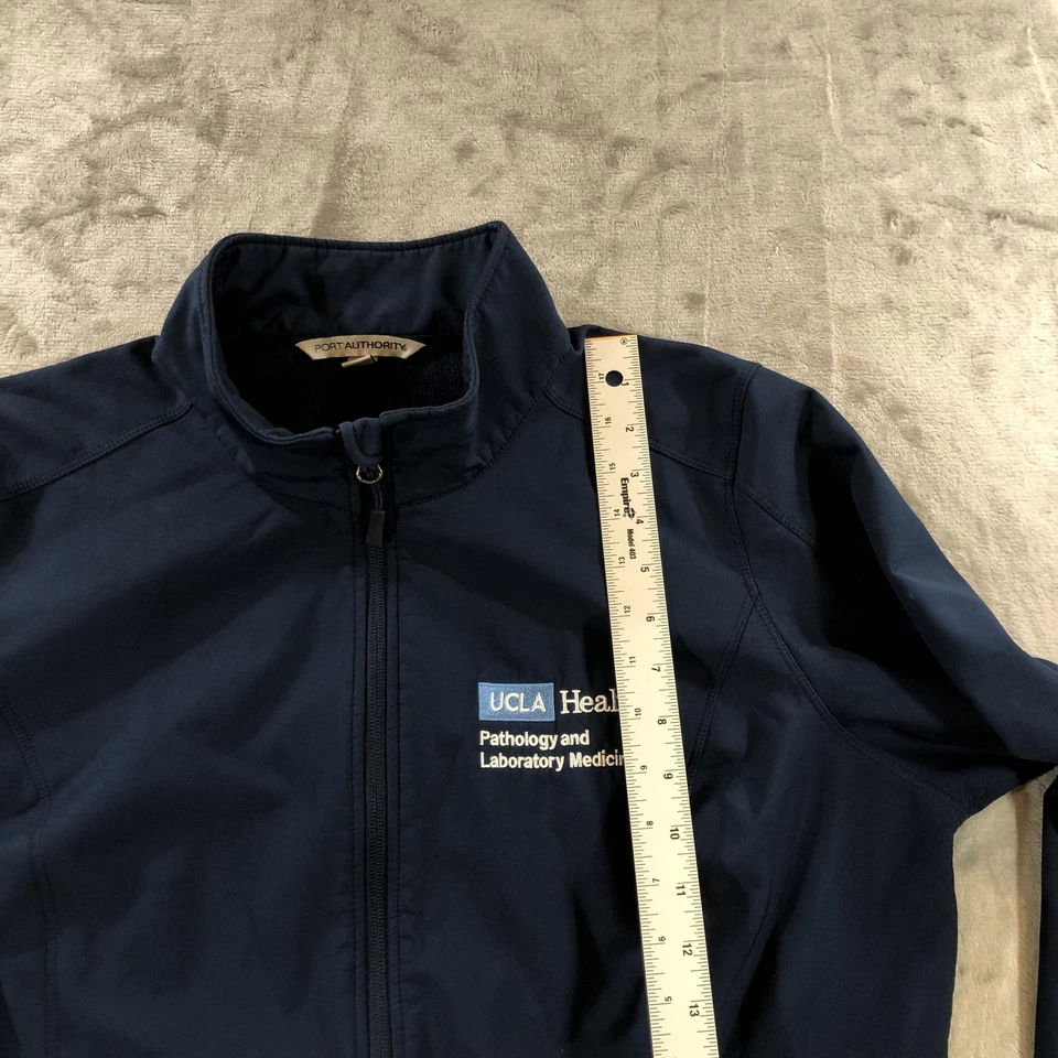Chaqueta Port Authority para mujer XL azul marino caparazón suave cremallera completa polar UCLA Health L317 Foto 4 de 4