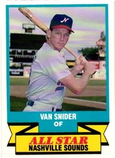 1988 CMC Triple A All-Stars #8 Van Snider