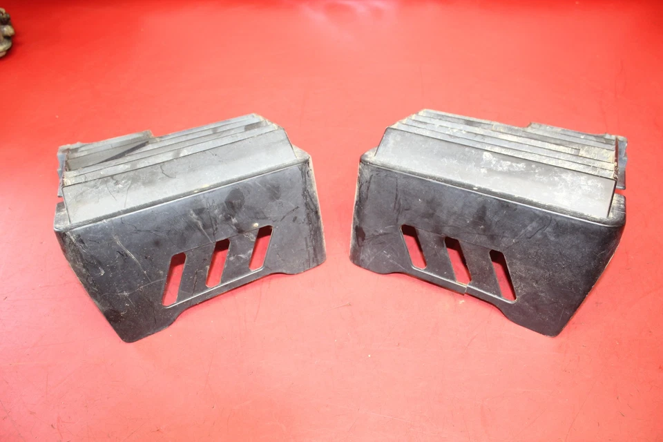 Suzuki Quadsport Z400 2003 escudo radiador izquierdo derecho protectores cubiertas 17760-07G0 Foto 3 de 4