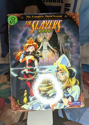 FUNimation Slayers Try: Complete Third Season 3 DVD NTSC PG Anime TV Series