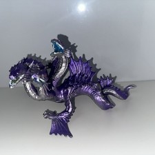 HYDRA Five-Headed Dragon SAFARI Ltd 2012 Metallic Purple Fantasy Beast Creature