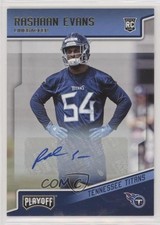 2018 Panini Playoff Rookies Auto Rashaan Evans #251 Auto 2b2