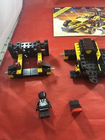 LEGO 6941 Blacktron Battrax Incomplete with Figure and Instructions