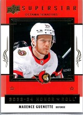 Maxence Guenette 2023-24 Upper Deck Honor Roll Ottawa Senators #HR50