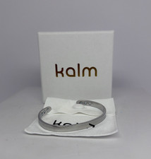 Kalm Bracelet Menopause Hot Flashes Weight Stainless Steel Silver Magnetotherapy