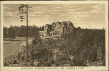Ilmenau Thueringen Ilmenau Hotel Kurhaus Gabe...