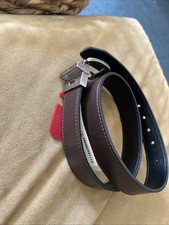 BOYS LEVIS REVERSIBLE SYN LEATHER BROWN BLACK BELT 12LV0257 Size Medium