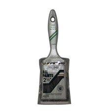 Linzer 1825-2.5 Paint Brush, 2-1/2 in W, 2-3/4 in L Bristle, Nylon/Polyester Bri