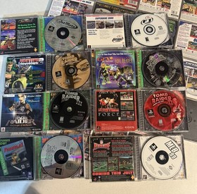 PS1 Game Lot Sony PlayStation Mixed Bundle &mdash;Great Titles!  29 Games