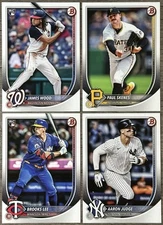 2025 Bowman Baseball Paper RC's & Vets #1-100: You Pick- Complete Your Set