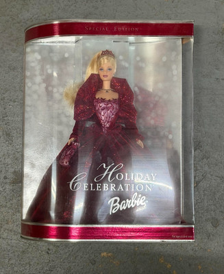 Holiday Celebration Barbie Doll (2002) BRAND NEW