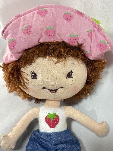 Strawberry Shortcake Classic Soft Rag Doll 1980s - Picture 3 of 23