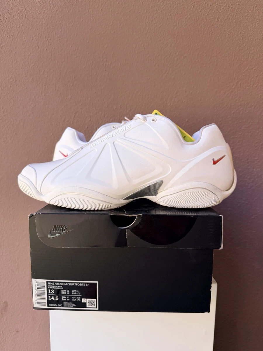 Supreme x Nike Air Zoom Courtposite White for Sale | Authenticity