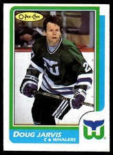 1986-87 O-Pee-Chee HOCKEY Doug Jarvis #28 Hartford Whalers HIGH GRADE BEAUTY!
