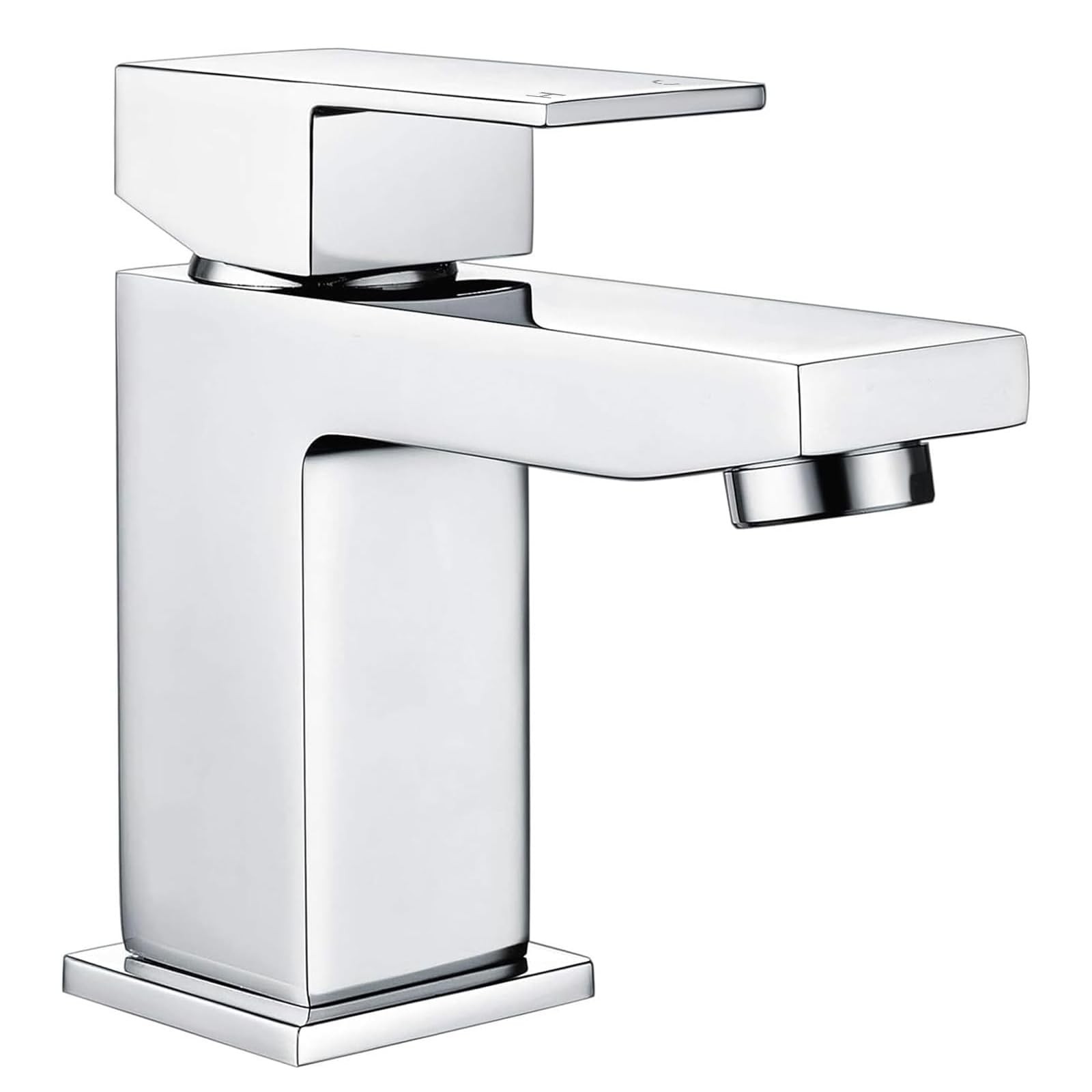 Bathroom Sink Taps Mixers Square Basin Taps Monobloc Basin Mixer Tap 1 Hole