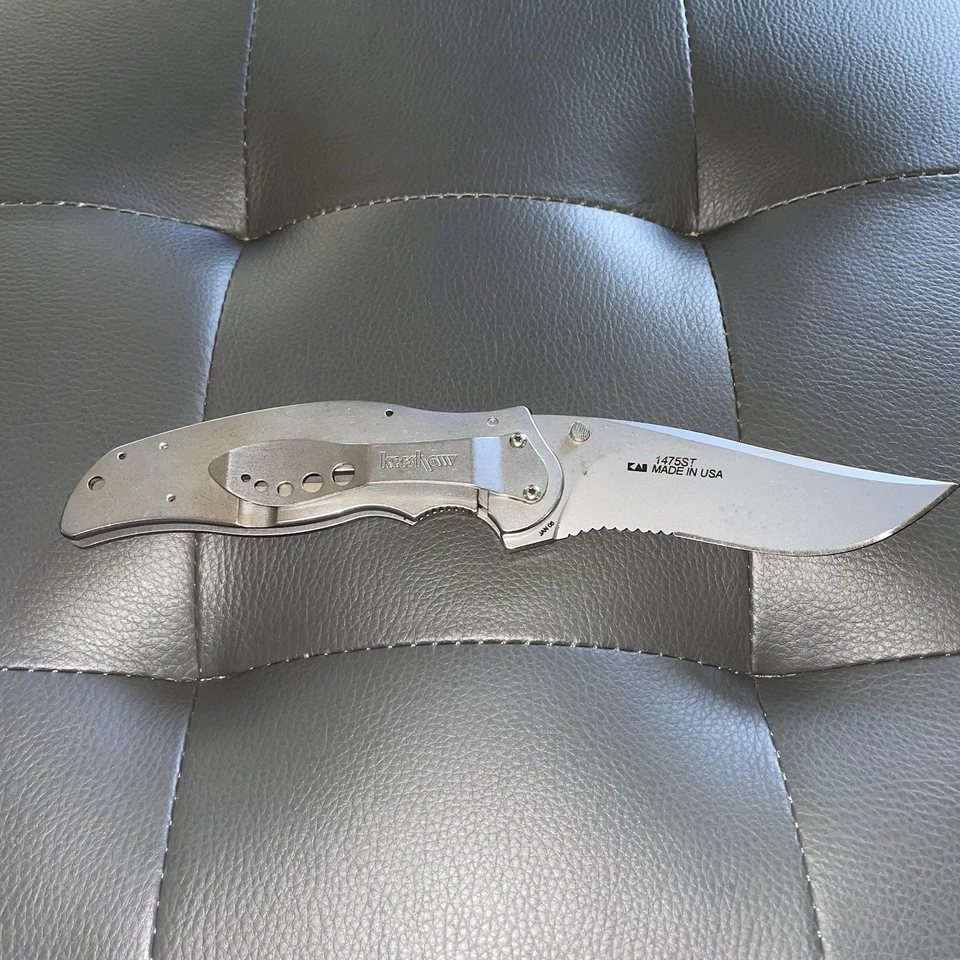 Kershaw Storm II Pocket Knife 1475ST USA - Image 2 of 4